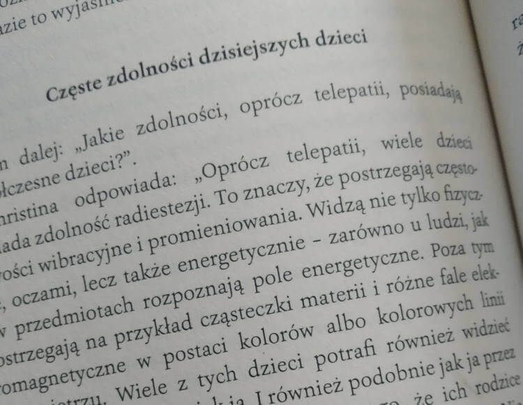 Christina, tom I. Bliźniaczki urodzone jako światło. Bernadette von Dreien. #8 2 Częste zdolności dzisiejszych dzieci